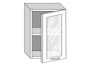 1.50.3 Шкаф настенный (h=720) на 500мм с 1-ой стекл. дверцей в Сургуте - surgut.magazinmebel.ru | фото