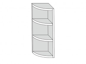 19.30.0р Полка угловая (h=913) радиусная  ЛДСП УНИ в Сургуте - surgut.magazinmebel.ru | фото