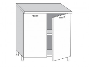 2.80.2 Шкаф-стол на 800мм с 2-мя дверцами в Сургуте - surgut.magazinmebel.ru | фото