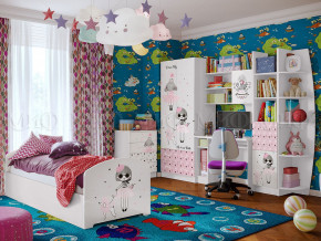 Детская комната Юниор-2 Мальвина в Сургуте - surgut.magazinmebel.ru | фото - изображение 1
