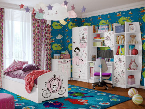 Детская комната Юниор-2 Принцесса в Сургуте - surgut.magazinmebel.ru | фото