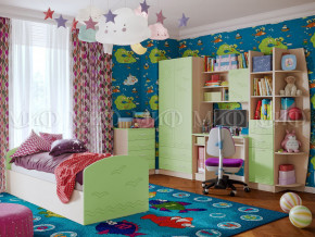Детская комната Юниор-2 Салатовый в Сургуте - surgut.magazinmebel.ru | фото