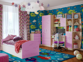 Детская комната Юниор-2 Сиреневый в Сургуте - surgut.magazinmebel.ru | фото