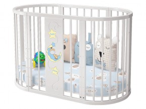 Детская кроватка белая Эстель в Сургуте - surgut.magazinmebel.ru | фото