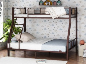 Двухъярусная кровать Гранада-1 140 Коричневый в Сургуте - surgut.magazinmebel.ru | фото - изображение 1