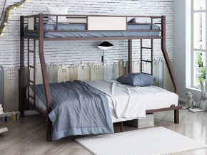 Двухъярусная кровать Гранада 140 коричневый в Сургуте - surgut.magazinmebel.ru | фото