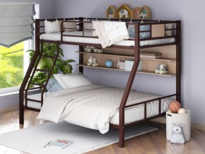 Двухъярусная кровать Гранада-1П коричневый в Сургуте - surgut.magazinmebel.ru | фото - изображение 1