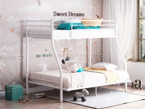 Двухъярусная кровать Гранада-2 140 белая в Сургуте - surgut.magazinmebel.ru | фото