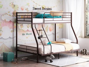 Двухъярусная кровать Гранада-2 140 коричневый в Сургуте - surgut.magazinmebel.ru | фото - изображение 1