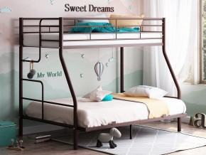 Двухъярусная кровать Гранада-3 140 коричневый в Сургуте - surgut.magazinmebel.ru | фото