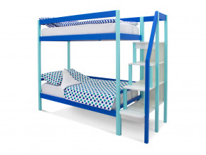 Двухъярусная кровать Svogen мятно-синий в Сургуте - surgut.magazinmebel.ru | фото