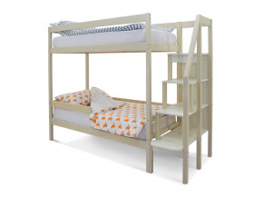 Двухъярусная кровать Svogen с бортиком бежевый в Сургуте - surgut.magazinmebel.ru | фото