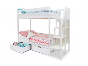 Двухъярусная кровать Svogen с ящиками белый в Сургуте - surgut.magazinmebel.ru | фото - изображение 2