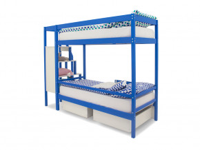 Двухъярусная кровать Svogen с ящиками синий в Сургуте - surgut.magazinmebel.ru | фото - изображение 5