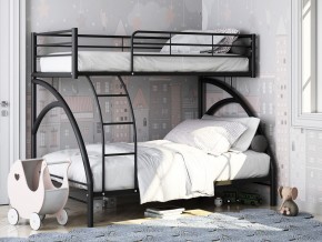 Двухъярусная кровать Виньола 2 Черная в Сургуте - surgut.magazinmebel.ru | фото