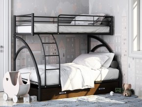 Двухъярусная кровать Виньола-2 Я черный в Сургуте - surgut.magazinmebel.ru | фото