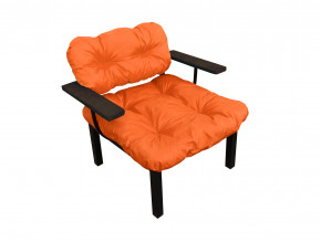 Кресло Дачное оранжевая подушка в Сургуте - surgut.magazinmebel.ru | фото - изображение 1