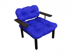 Кресло Дачное синяя подушка в Сургуте - surgut.magazinmebel.ru | фото