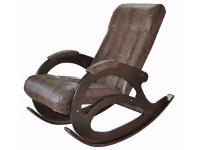 Кресло-качалка К 5/1 коричневый крокодил в Сургуте - surgut.magazinmebel.ru | фото - изображение 1