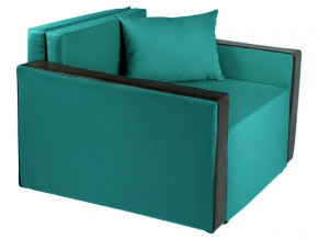 Кресло-кровать Милена с подлокотниками рогожка emerald в Сургуте - surgut.magazinmebel.ru | фото - изображение 1