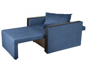 Кресло-кровать Милена с подлокотниками велюр синий в Сургуте - surgut.magazinmebel.ru | фото - изображение 2