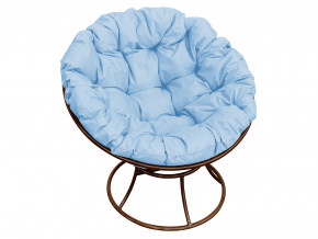 Кресло Папасан без ротанга голубая подушка в Сургуте - surgut.magazinmebel.ru | фото