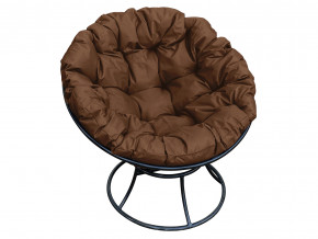 Кресло Папасан без ротанга коричневая подушка в Сургуте - surgut.magazinmebel.ru | фото