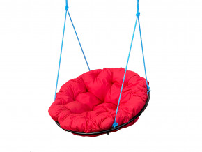 Кресло Папасан подвесное красная подушка в Сургуте - surgut.magazinmebel.ru | фото