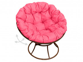 Кресло Папасан пружинка без ротанга розовая подушка в Сургуте - surgut.magazinmebel.ru | фото