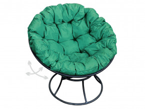 Кресло Папасан пружинка без ротанга зелёная подушка в Сургуте - surgut.magazinmebel.ru | фото