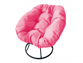 Кресло Пончик без ротанга розовая подушка в Сургуте - surgut.magazinmebel.ru | фото