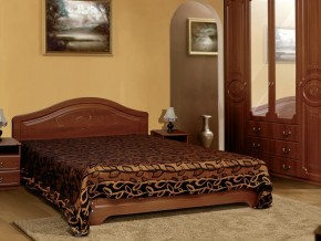 Кровать 1800 Ивушка 5 темная в Сургуте - surgut.magazinmebel.ru | фото
