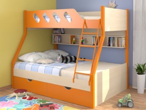 Кровать Дельта 20.02 оранжевая в Сургуте - surgut.magazinmebel.ru | фото