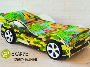 Кровать детская машина Хаки в Сургуте - surgut.magazinmebel.ru | фото - изображение 2