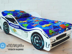 Кровать детская машина Полиции в Сургуте - surgut.magazinmebel.ru | фото - изображение 1