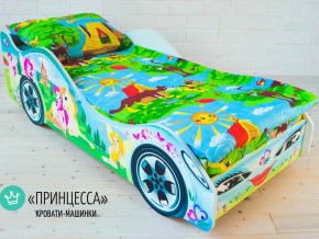 Кровать детская машинка Принцесса в Сургуте - surgut.magazinmebel.ru | фото