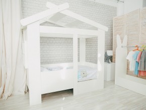 Кровать детская Теремок без ящика белая в Сургуте - surgut.magazinmebel.ru | фото