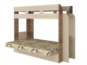 Кровать двухъярусная Карамель 75 шимо ткань савана в Сургуте - surgut.magazinmebel.ru | фото - изображение 2