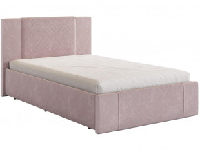 Кровать Хлоя 1200 велюр нежно-розовый в Сургуте - surgut.magazinmebel.ru | фото