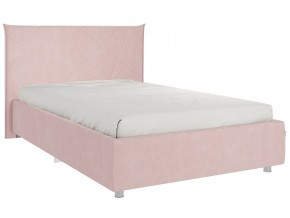 Кровать Квест 1200 велюр нежно-розовый в Сургуте - surgut.magazinmebel.ru | фото