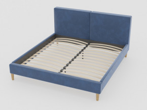 Кровать Линси 1200 синий в Сургуте - surgut.magazinmebel.ru | фото