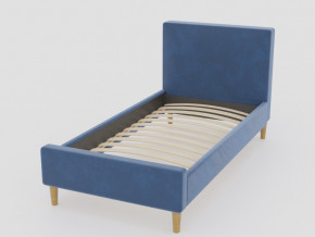 Кровать Линси 900 синий в Сургуте - surgut.magazinmebel.ru | фото - изображение 1