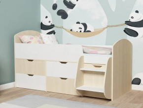 Кровать Малыш-7 Дуб-Белое дерево в Сургуте - surgut.magazinmebel.ru | фото