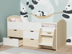 Кровать Малыш-7 Дуб-Белое дерево в Сургуте - surgut.magazinmebel.ru | фото - изображение 3