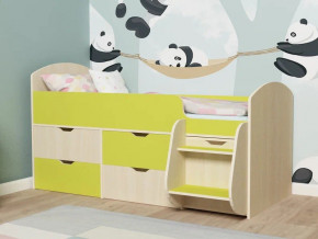 Кровать Малыш-7 Дуб-лайм в Сургуте - surgut.magazinmebel.ru | фото