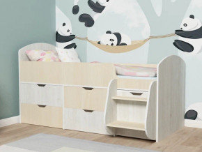 Кровать Малыш-7 Винтербер-Дуб в Сургуте - surgut.magazinmebel.ru | фото - изображение 1