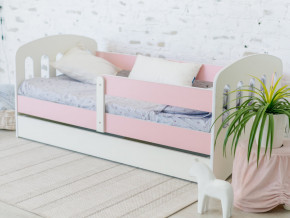 Кровать Малыш с ящиком розовый в Сургуте - surgut.magazinmebel.ru | фото - изображение 1