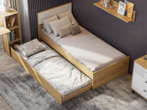 Кровать одинарная Милан выкатная с настилом в Сургуте - surgut.magazinmebel.ru | фото