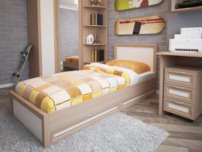 Кровать с настилом Остин модуль 21 с ящиками 24 в Сургуте - surgut.magazinmebel.ru | фото