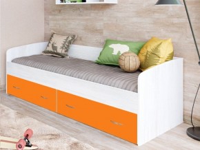 Кровать с выкатными ящиками Винтерберг, оранжевый в Сургуте - surgut.magazinmebel.ru | фото
